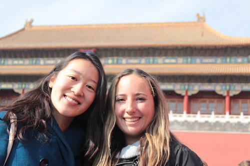 GLP students on a trip to the Forbidden City 