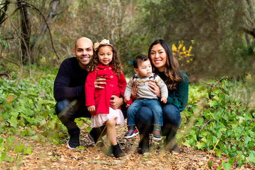 Aaron McCullough '07 and family