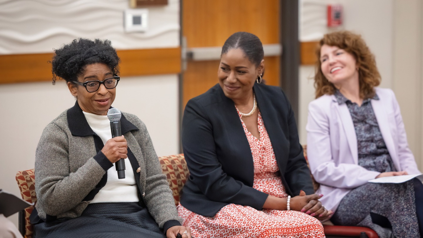 Sherri Franklin, Selika Talbott, and Heather Repenning