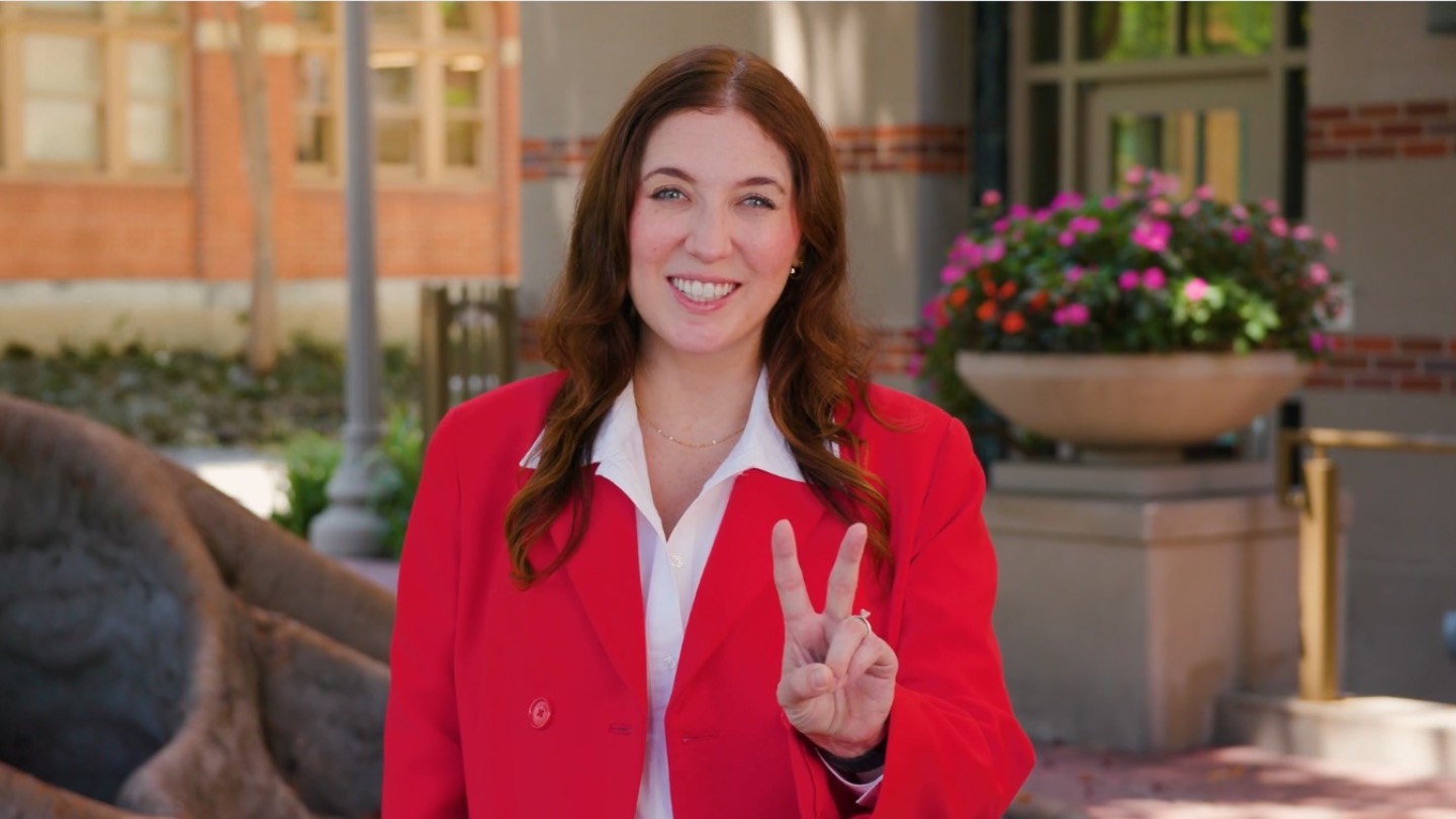 Video intro slide with Cherie Michaud