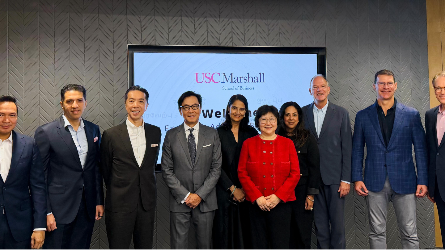 Geoff garrett and the Asia Executive Board