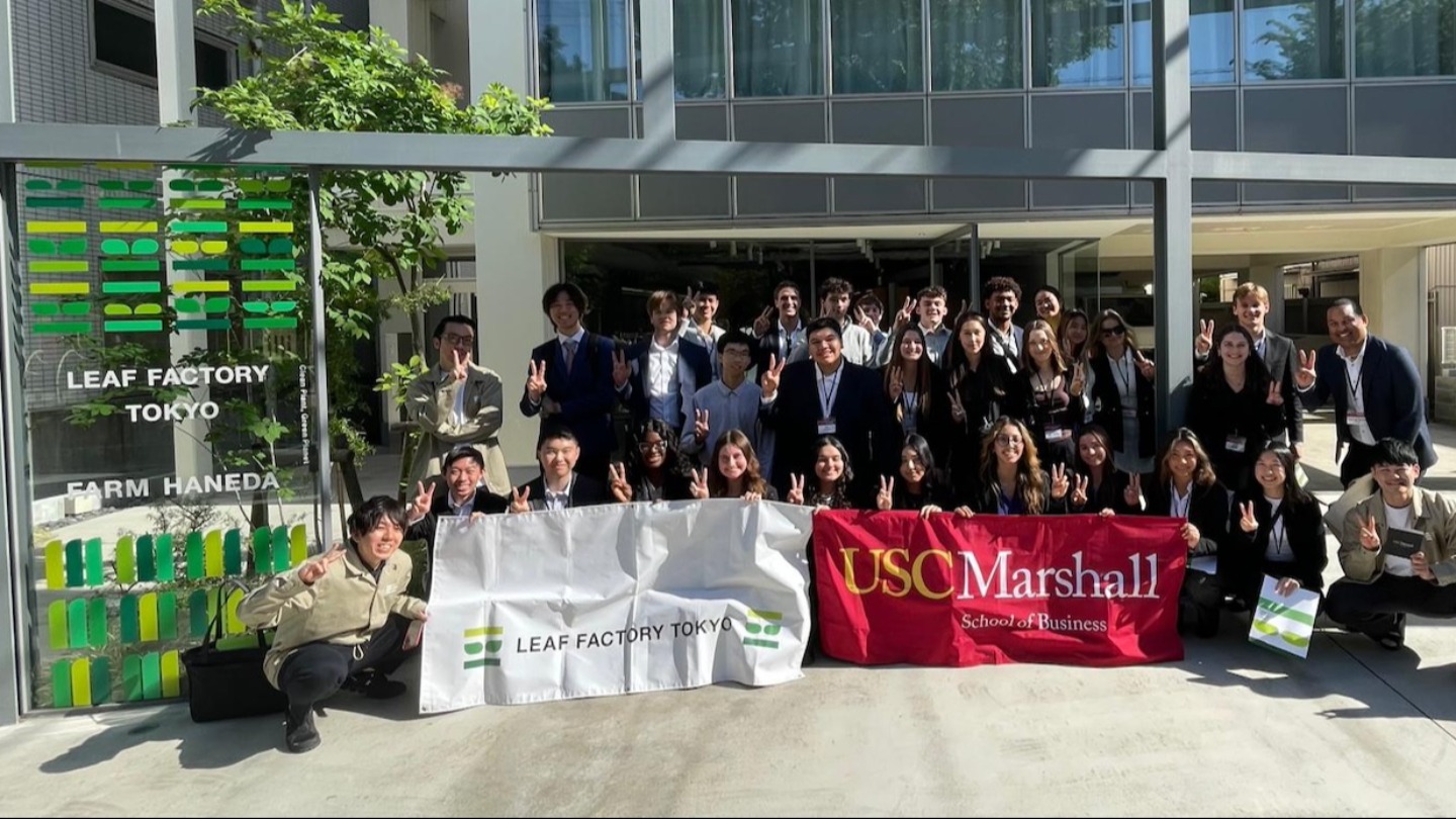 LInC students visit a new venture called Leaf Factory, a hydroponics company