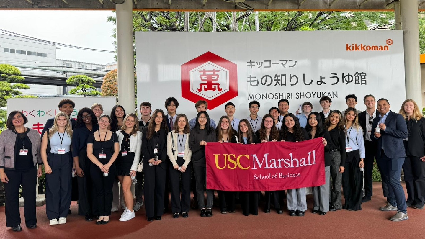 LInC students visit Kikkoman in Tokyo, Japan