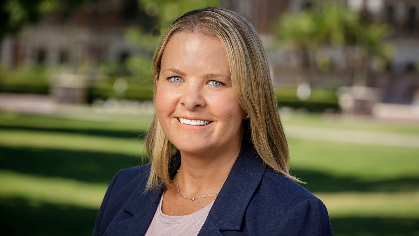 USC Marshall professor Julia Plotts.