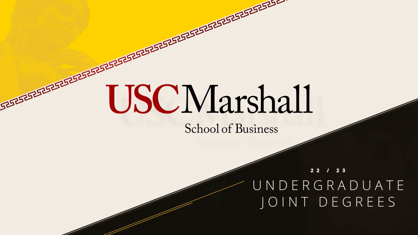 Undergraduate Joint Degrees