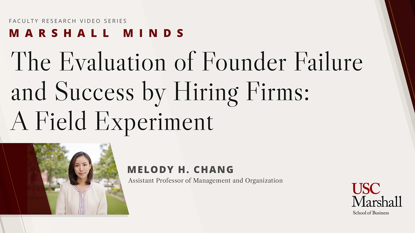 Thumbnail graphic with video title and Professor Melody Chang headshot