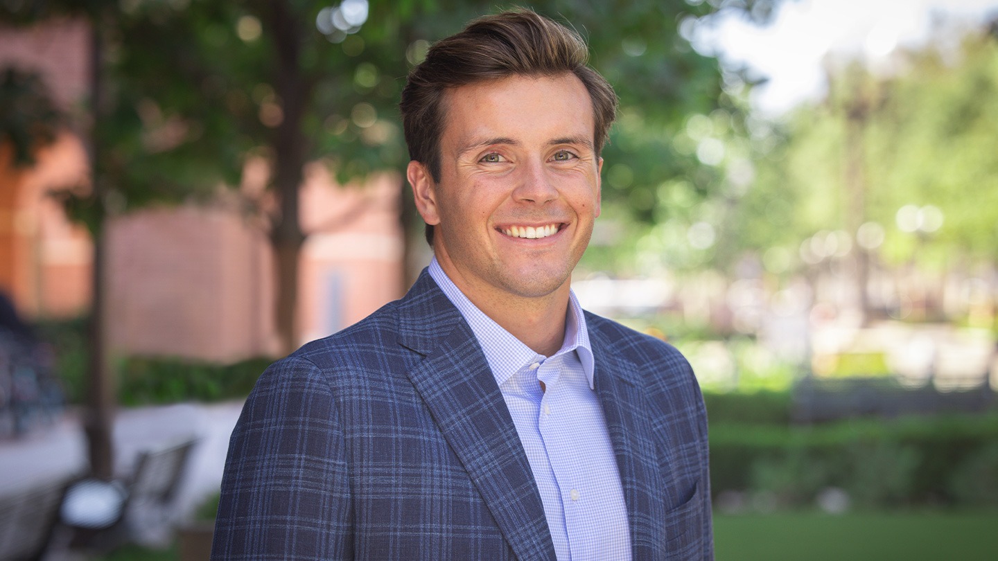 Color photography of USC Marshall student Matthew Harrison