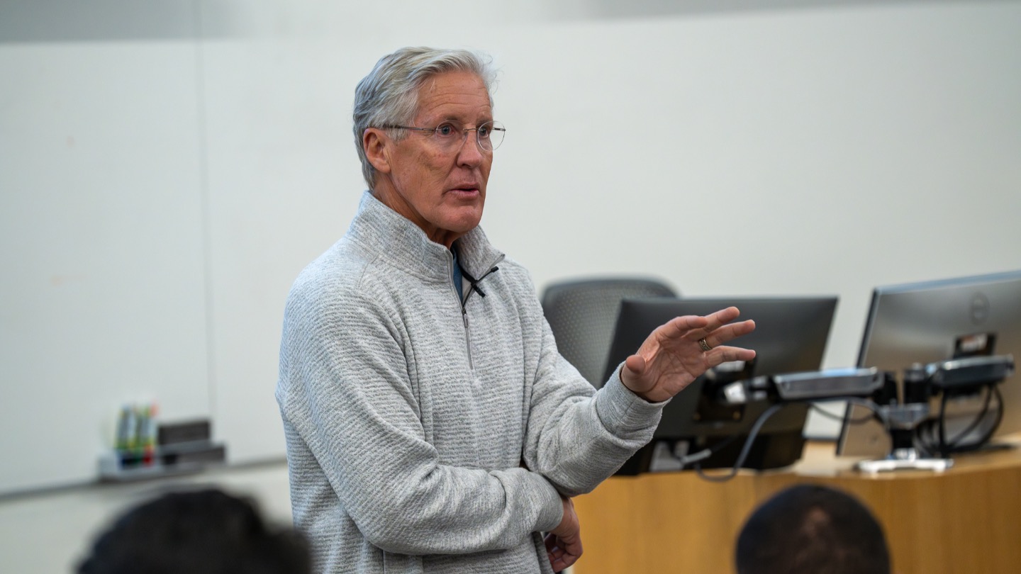 Pete Carroll Teaching