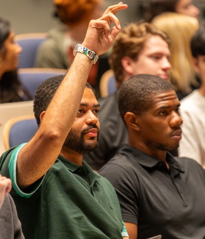 Students in classroom