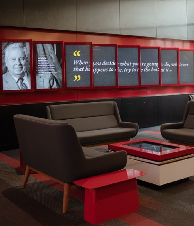 Entrepreneur Hall of Fame Wall