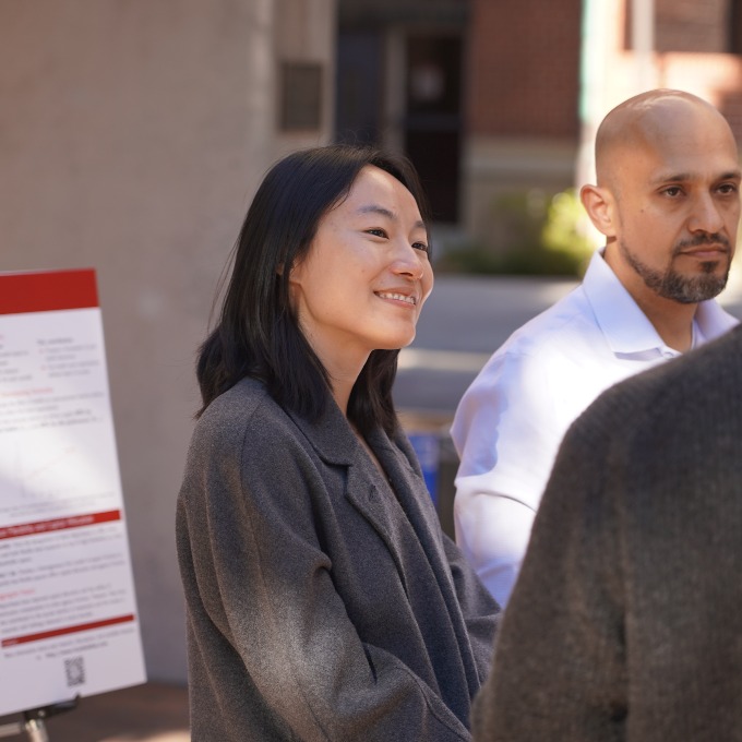 Daisy Wang at Assistant Professor Research Day