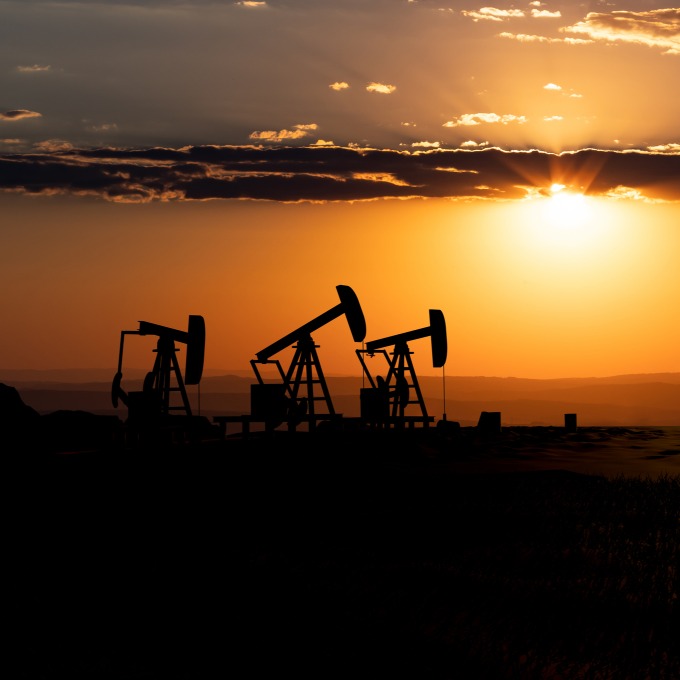 oil derricks