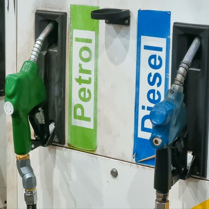 diesel and petrol pumps
