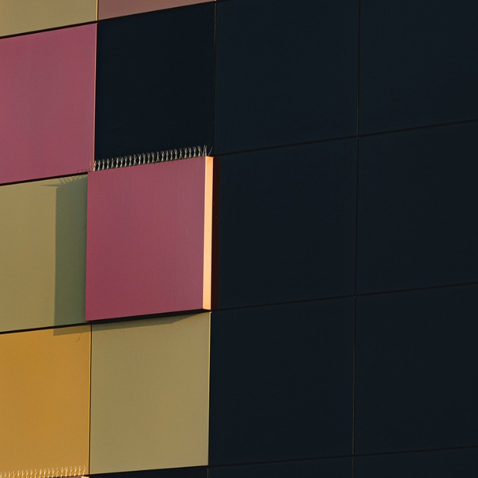 Abstract image of AI peeling off to black.