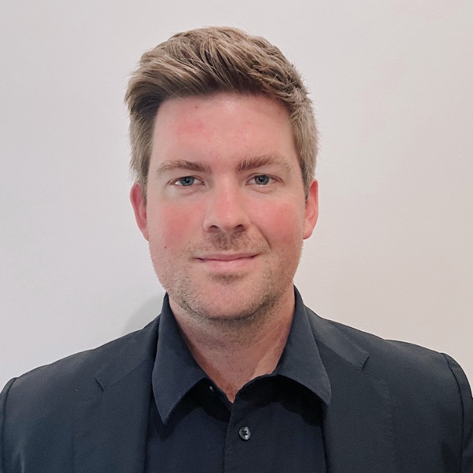 Color photograph of USC Marshall School of Business alumna and Highland Real Estate Partners co-founder Ben Frazer.