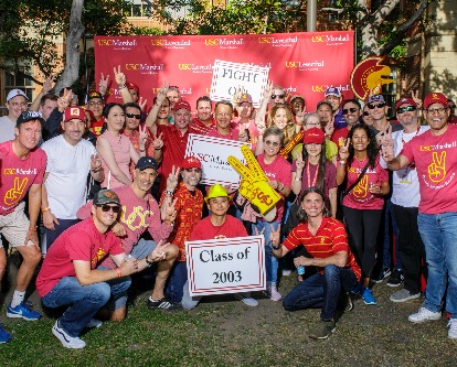 Alumni Showing Fight On at Reunion Weekend