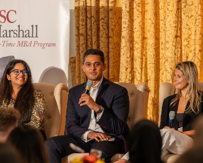 Parvathi Nair Bindhu, Parin Patel, and Danielle Miller