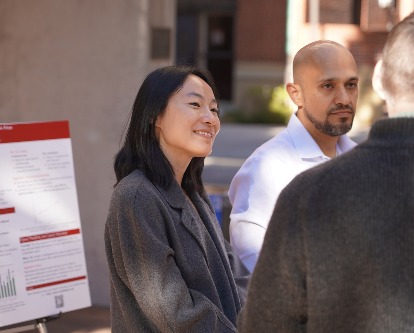 Daisy Wang at Assistant Professor Research Day