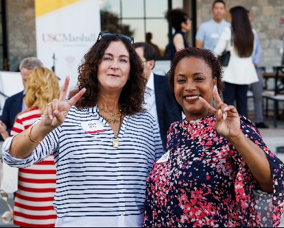 Alumni Event with two Alumni