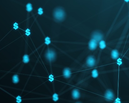 decorative image of interconnected dollar signs