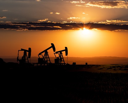 oil derricks