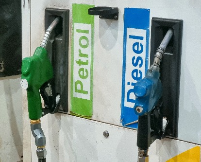 diesel and petrol pumps