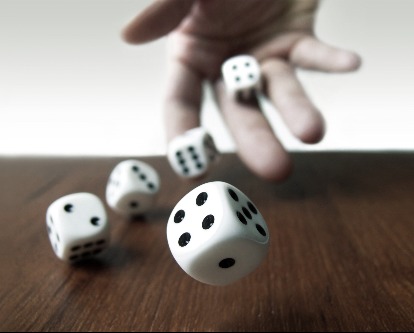 dice thrown