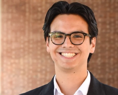 USC Marshall student Santiago Briones.