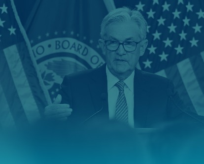 US Federal Reserve Chairman Jerome Powell.