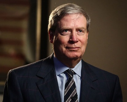 Color photograph of investor and philanthropist Stanley Druckenmiller.