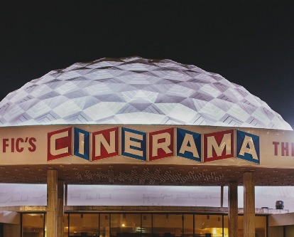 The Cinerama Dome in Hollywood.