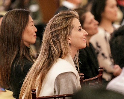 Color photograph of the Athena 2023 audience.