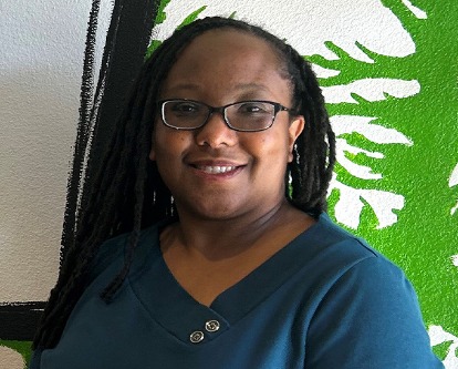 Color photograph of Green Point Creative founder and USC Marshall alumna Deena Saunders-Green.