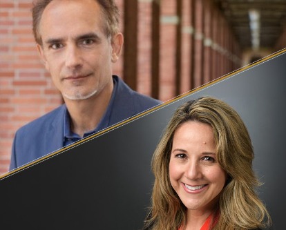 USC Marshall professors Michael Napoliello and Sherry Gunther.