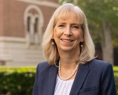 Color photograph of USC Marshall's Patti Mills.