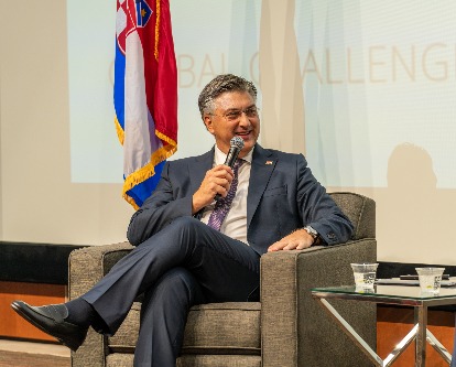 Croatian PM Andrej Plenković