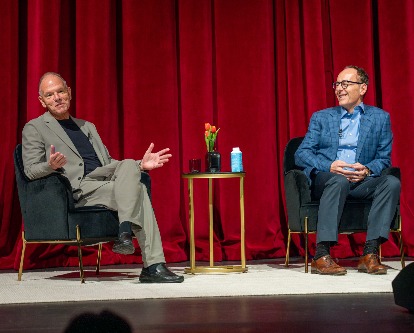 Geoffrey Garrett and Jan vanEck