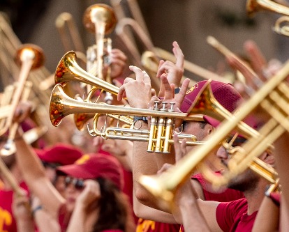 Trumpets and school spirit